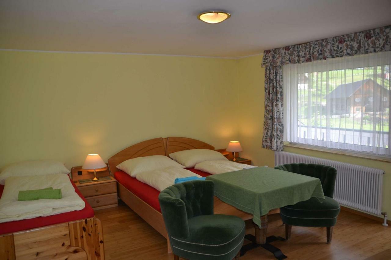Pension Edelweiss Top21 Гозау Экстерьер фото